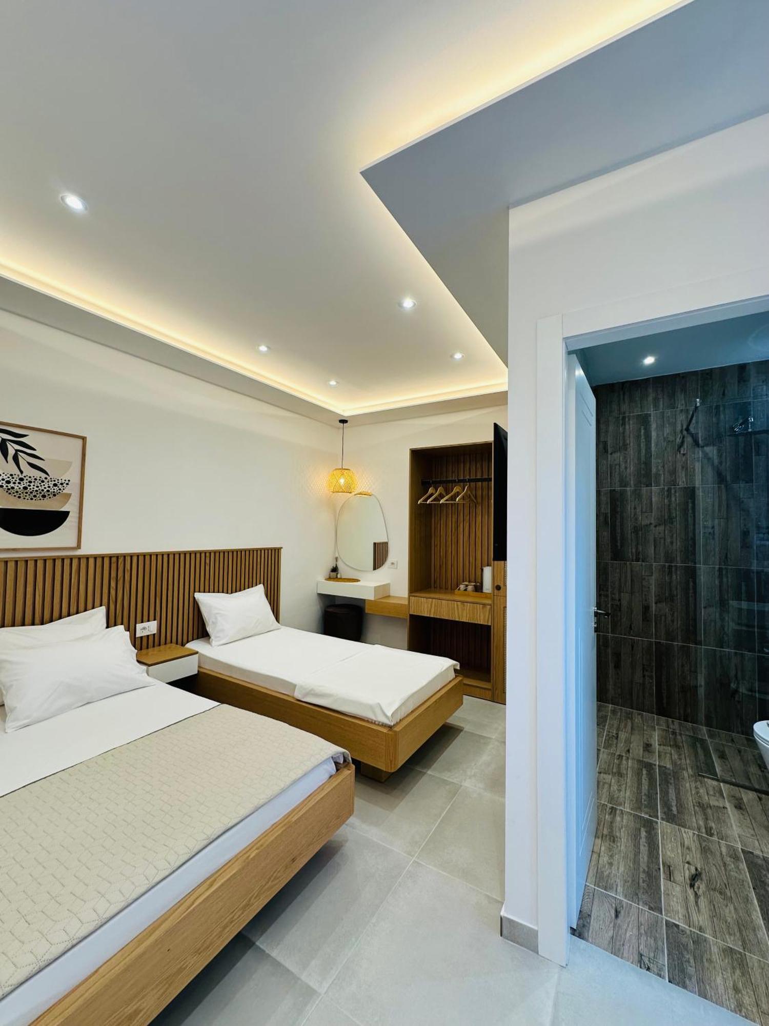 Hotel Potami Seashell Himarë Exterior foto