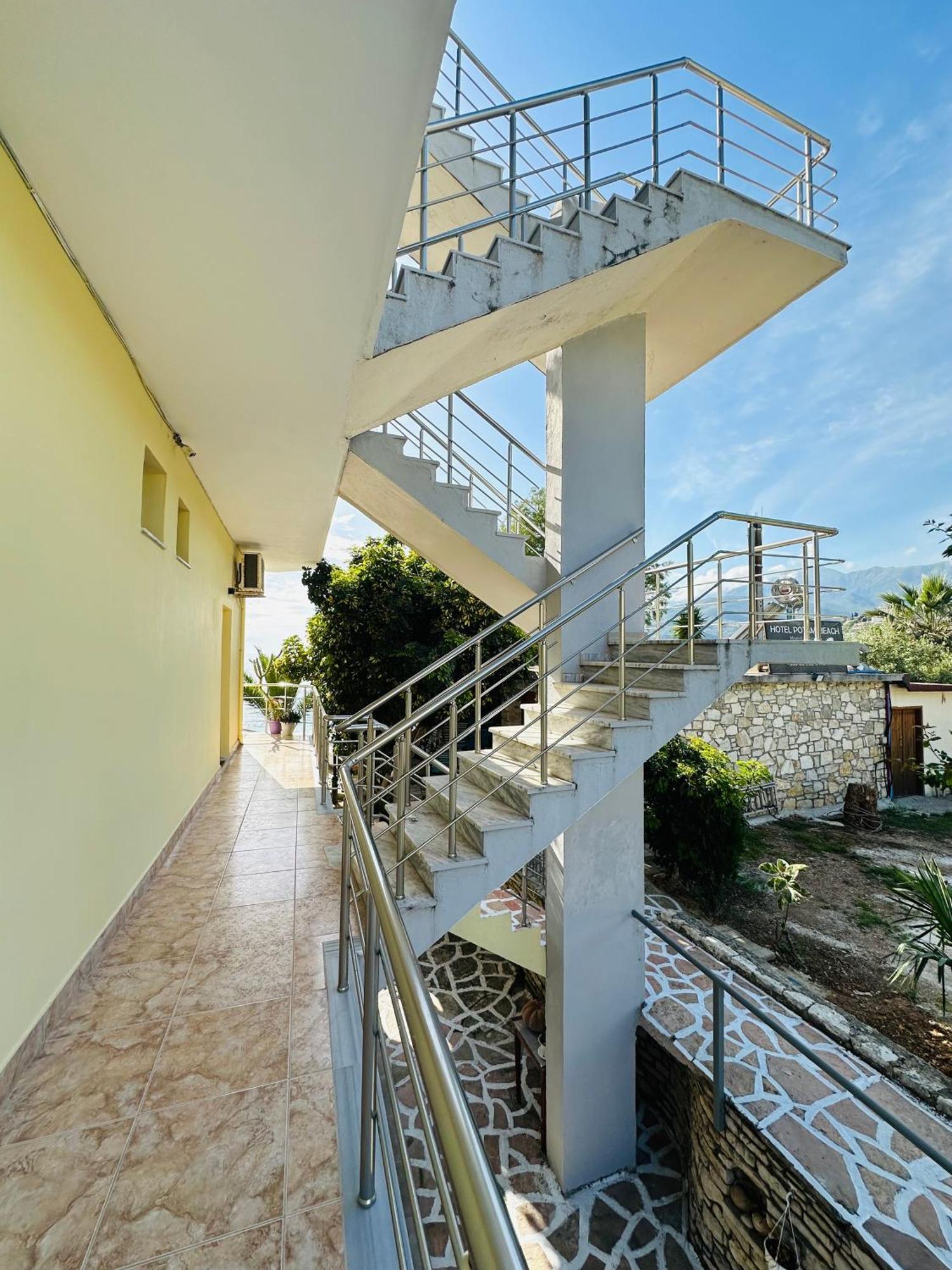 Hotel Potami Seashell Himarë Exterior foto
