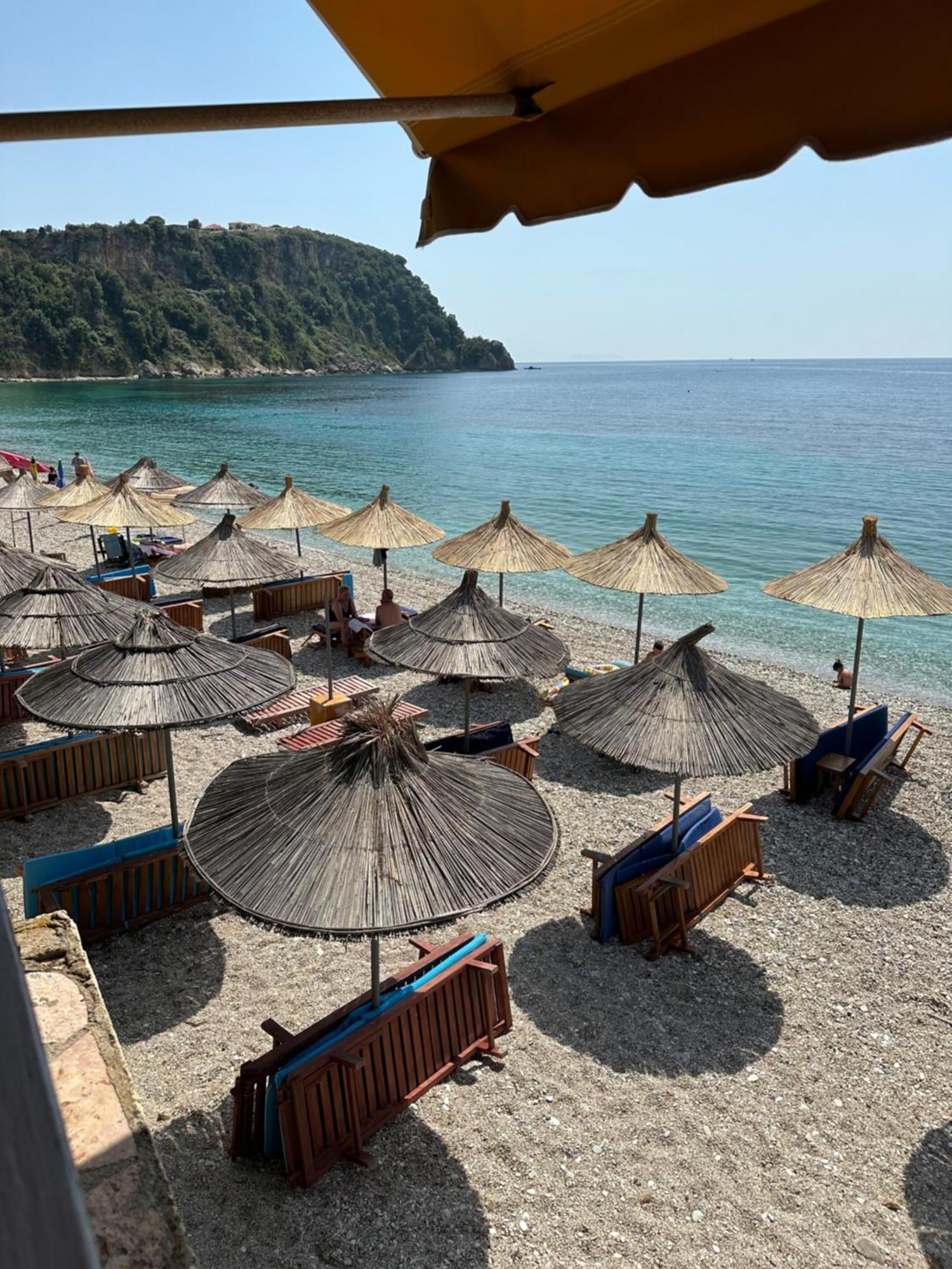 Hotel Potami Seashell Himarë Exterior foto