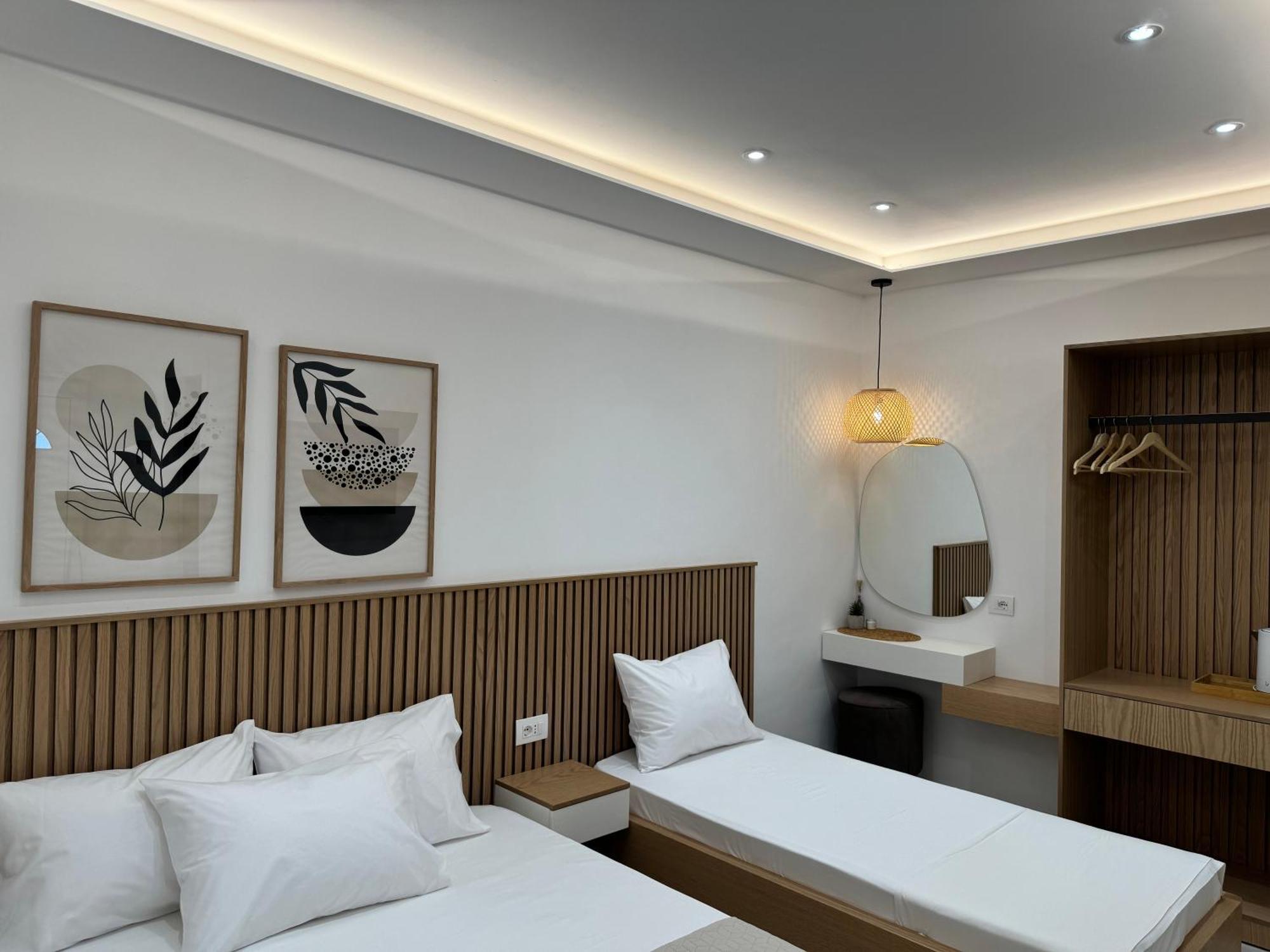 Hotel Potami Seashell Himarë Exterior foto