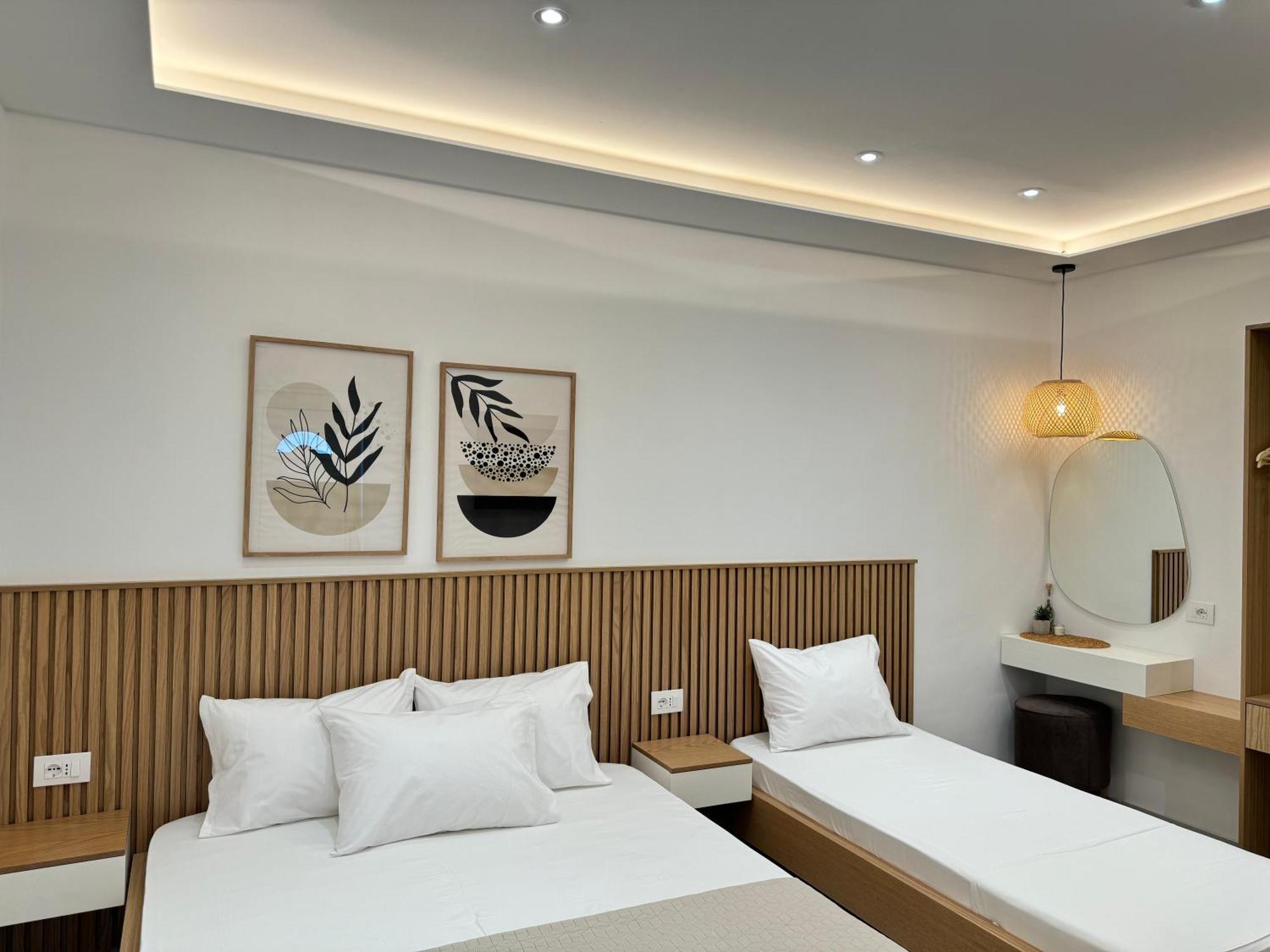 Hotel Potami Seashell Himarë Exterior foto